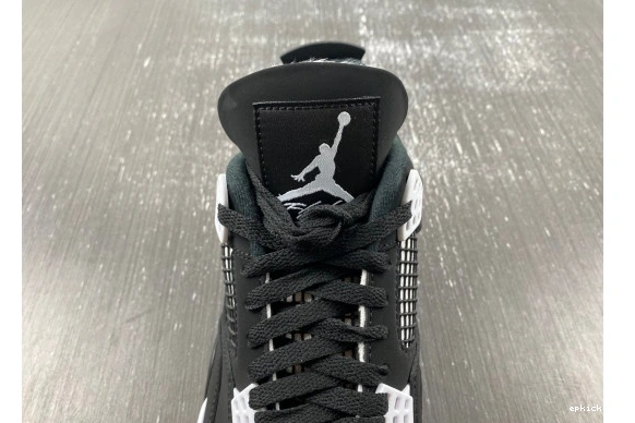 Rep EP AIR  4 FQ8135-001 THUNDER JORDAN RETRO WHITE FQ8135-001 0406